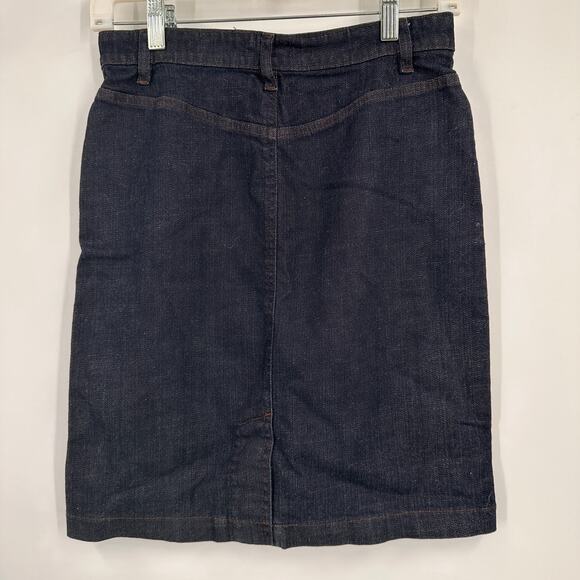 Eileen Fisher Jean Pencil Skirt Size 2 - Picture 2 of 5